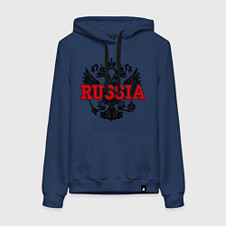 Женская толстовка-худи Russia Coat