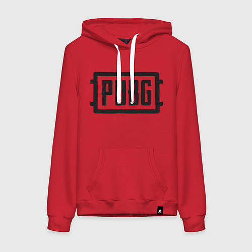 Женская толстовка-худи PUBG / Красный – фото 1
