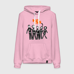 Женская толстовка-худи Misfits Skeletons