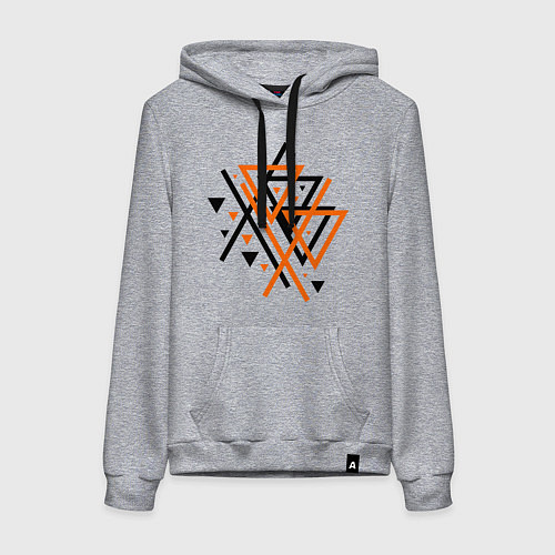 Женская толстовка-худи Paul van Dyk: Chaos / Меланж – фото 1