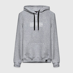 Толстовка-худи хлопковая женская Joy Division, цвет: меланж