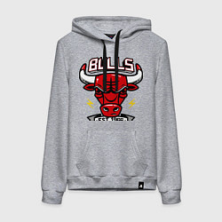 Женская толстовка-худи Chicago Bulls est. 1966