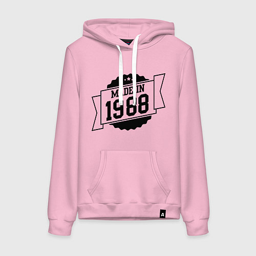 Женская толстовка-худи Made in 1988 / Светло-розовый – фото 1