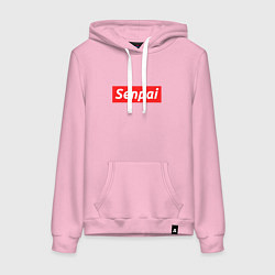 Женская толстовка-худи Senpai Supreme