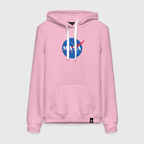 Женская толстовка-худи NASA: Masa / Светло-розовый – фото 1
