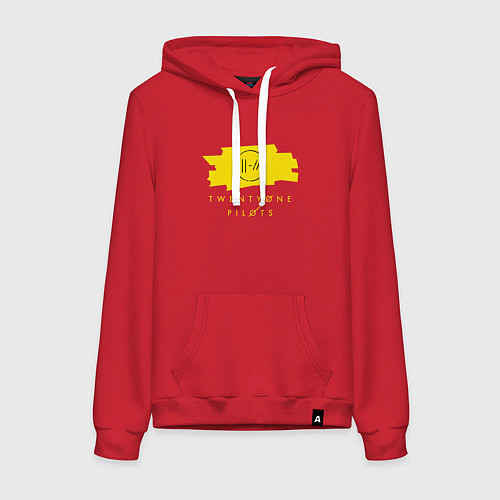 Женская толстовка-худи 21 Top: Yellow Trench / Красный – фото 1