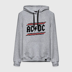 Женская толстовка-худи AC/DC Voltage