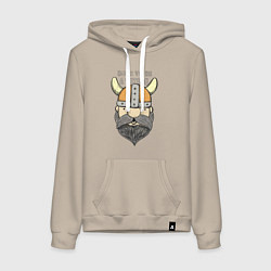 Женская толстовка-худи Born to be a Viking