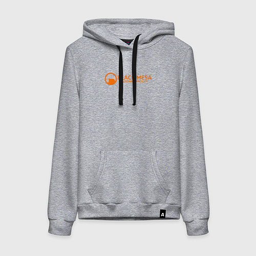 Женская толстовка-худи Black Mesa: Research Facility / Меланж – фото 1