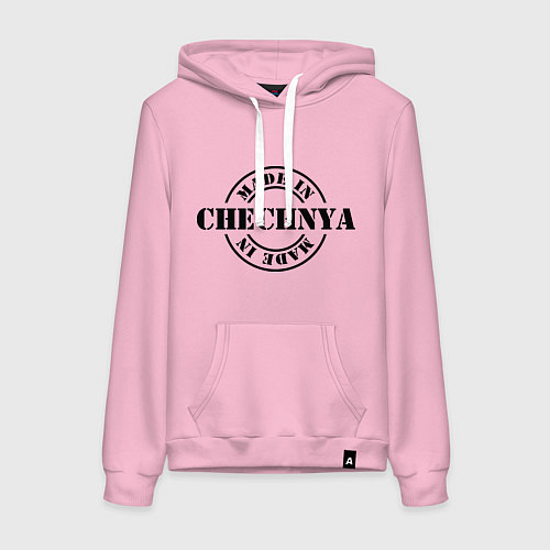 Женская толстовка-худи Made in Chechnya / Светло-розовый – фото 1