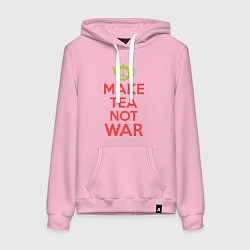 Женская толстовка-худи Make tea not war