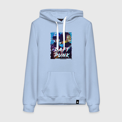 Женская толстовка-худи Daft Punk / Мягкое небо – фото 1