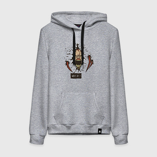 Женская толстовка-худи Лайфстиллер Dota 2 / Меланж – фото 1