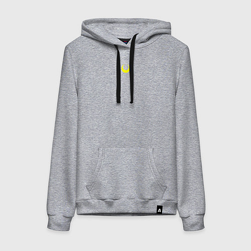 Женская толстовка-худи Sailor Moon / Меланж – фото 1