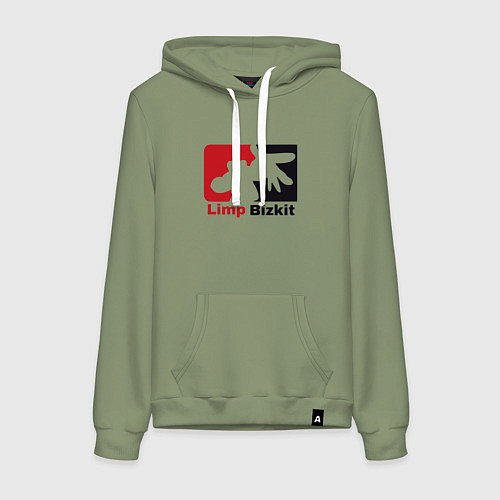 Женская толстовка-худи Limp Bizkit / Авокадо – фото 1