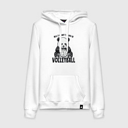 Женская толстовка-худи Volleyball Panda