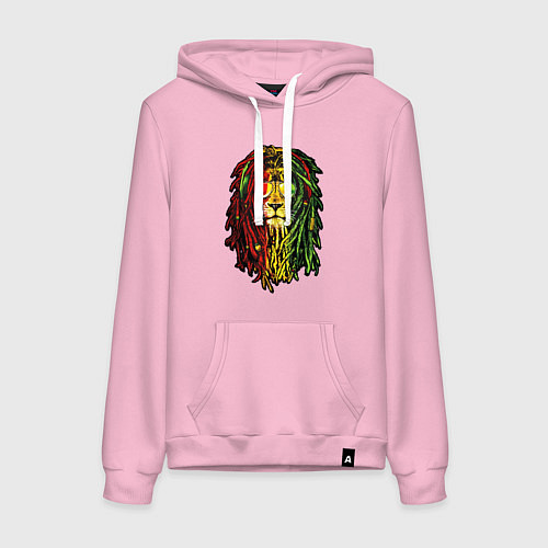 Женская толстовка-худи Jam lioN / Светло-розовый – фото 1