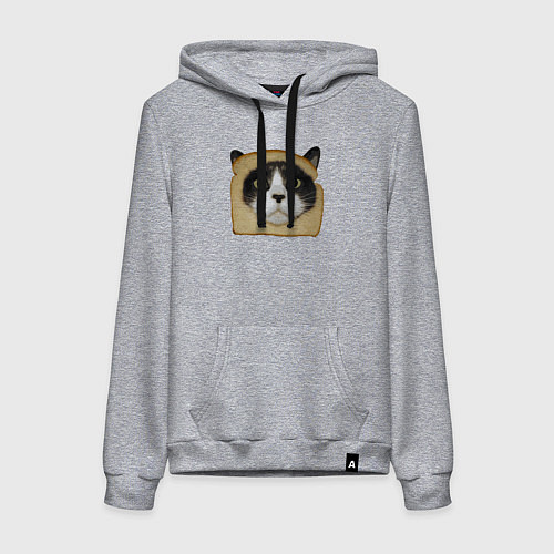 Женская толстовка-худи Котохлебинг / Меланж – фото 1