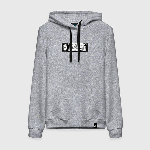 Женская толстовка-худи Аня форджер - Хехе / Меланж – фото 1