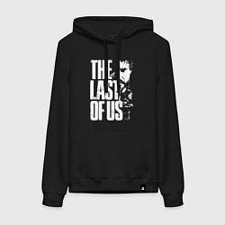 Толстовка-худи хлопковая женская The last of us game, цвет: черный