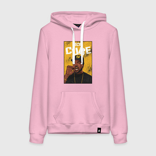 Женская толстовка-худи Ice Сube / Светло-розовый – фото 1