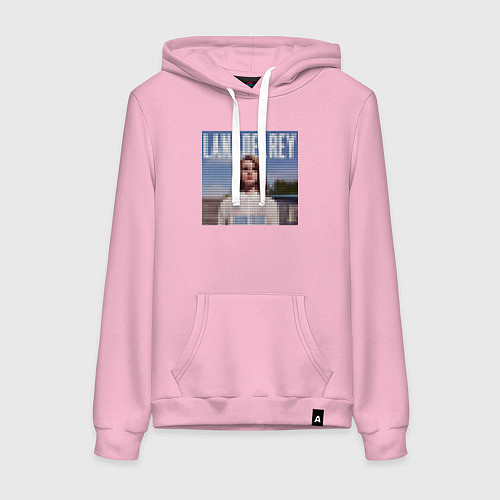 Женская толстовка-худи Лего Лана дель Рей / Светло-розовый – фото 1