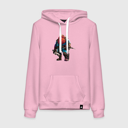 Женская толстовка-худи Deep Rock Galactic / Светло-розовый – фото 1