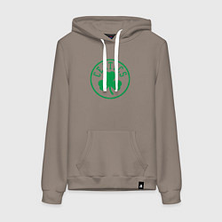 Женская толстовка-худи Boston Celtics clover