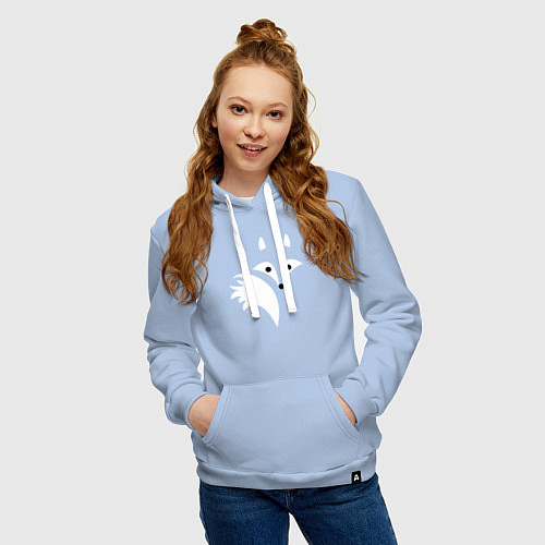 Женская толстовка-худи Я лисица / Мягкое небо – фото 3