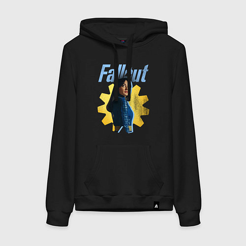 Женская толстовка-худи Fallout - 33 / Черный – фото 1
