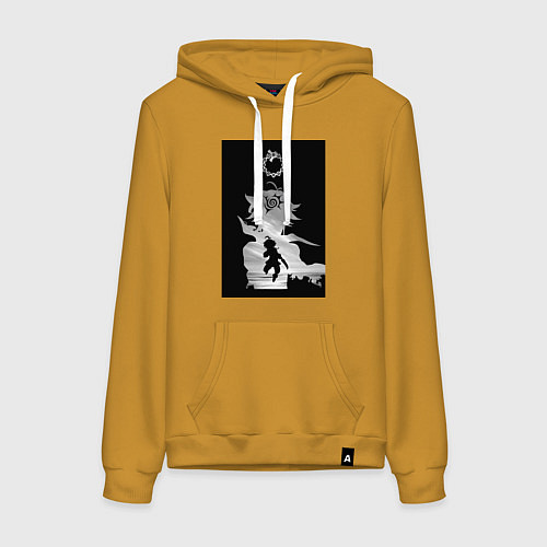 Женская толстовка-худи Семь смертных грехов Мелиодас / Горчичный – фото 1