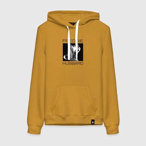 Женская толстовка-худи Tribute to Freddie Hubbard / Горчичный – фото 1