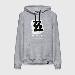 Женская толстовка-худи Zenless zone zero лого