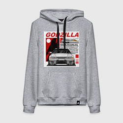Женская толстовка-худи Nissan Skyline