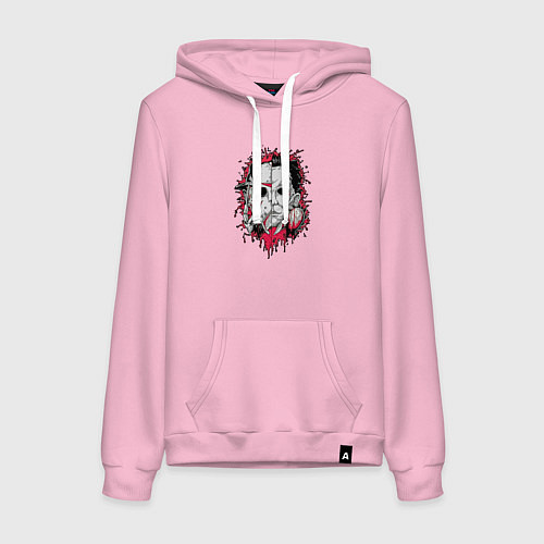 Женская толстовка-худи Кровавая четверка / Светло-розовый – фото 1
