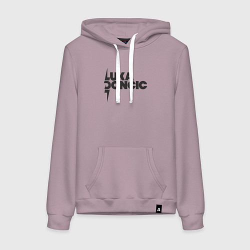 Женская толстовка-худи Стиль Луки Дончича / Сиреневый – фото 1