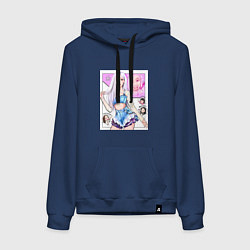 Женская толстовка-худи Blackpink - Rose