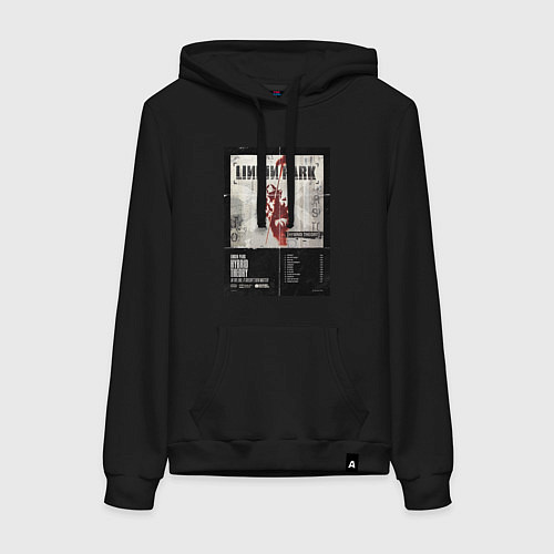 Женская толстовка-худи Linkin Park альбом Hybrid Theory / Черный – фото 1