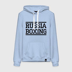 Женская толстовка-худи Russia boxing