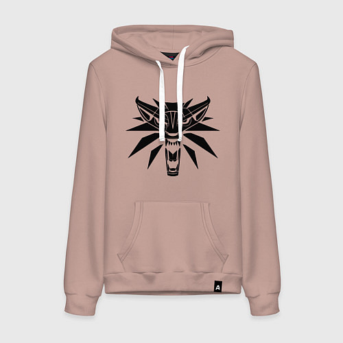 Женская толстовка-худи The Witcher 3 / Пыльно-розовый – фото 1