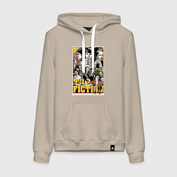 Женская толстовка-худи Pulp Fiction Stories