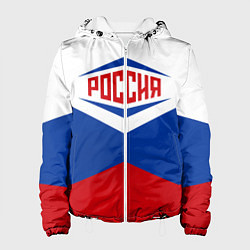 Куртка с капюшоном женская Россия 2016 цвета 3D-белый — фото 1