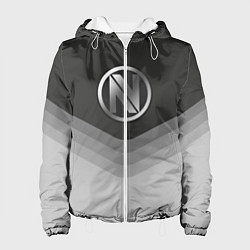 Куртка с капюшоном женская EnVyUs Uniform, цвет: 3D-белый