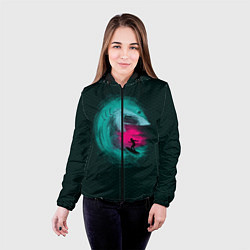 Куртка с капюшоном женская Shark Vortex, цвет: 3D-черный — фото 2
