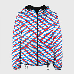 Куртка с капюшоном женская Blue&Red, цвет: 3D-черный
