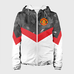 Женская куртка Man United FC: Grey Polygons