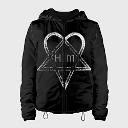 Куртка с капюшоном женская HIM, цвет: 3D-черный