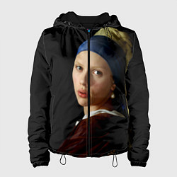 Куртка с капюшоном женская Scarlett Johansson, цвет: 3D-черный