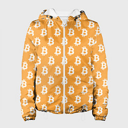 Куртка с капюшоном женская BTC Pattern, цвет: 3D-белый