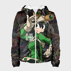 Куртка с капюшоном женская My Hero Academia в очках, цвет: 3D-белый